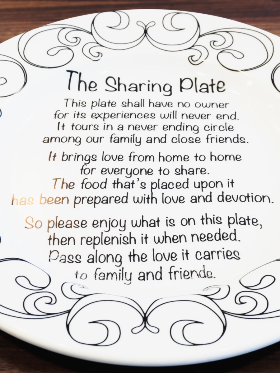 the sharing plate