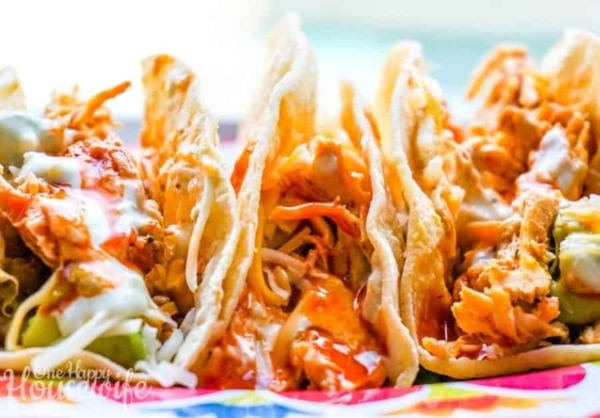 Instant Pot Pressure Cooker Chicken Tacos