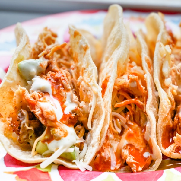 instant pot pressure cooker chicken tacos