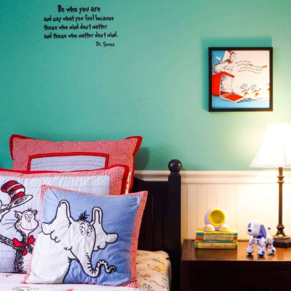 Dr Seuss Themed Boy's Bedroom