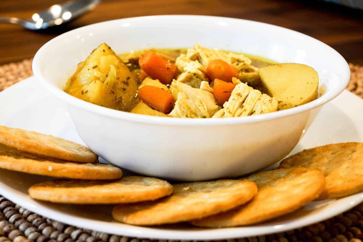 Instant Pot Chicken Vegetable Soup