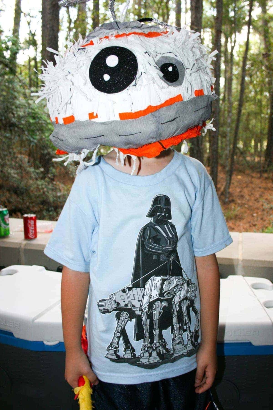 Jacob at His Star Wars Themed Birthday Party