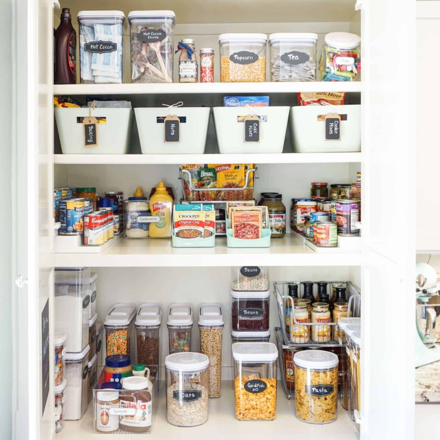 5 Tips For Making Clear Storage Containers Work For Your Pantry