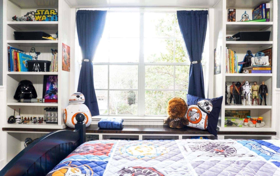 Bedroom Redo Star Wars Decor