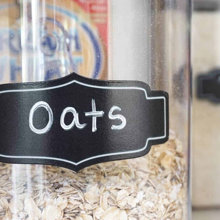 Chalkboard Label For Pantry Storage Containers