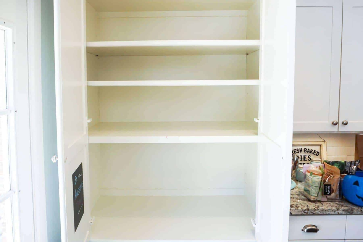 Emptied Pantry