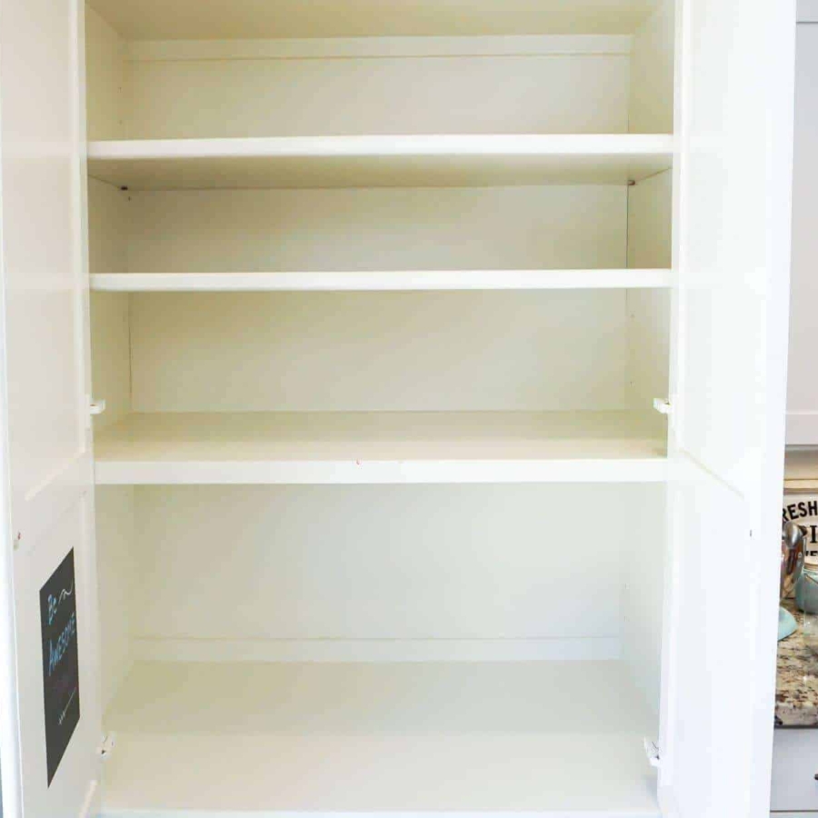 Emptied Pantry