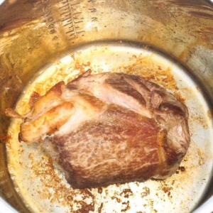 Browning Pork Shoulder In The Instant Pot