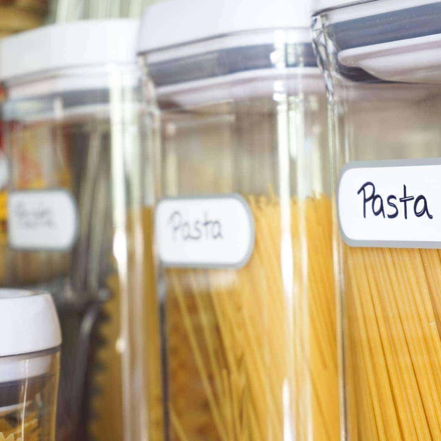 Pasta Storage In The Pantry