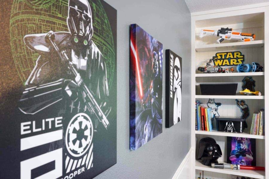 Star Wars Canvas Wall Art from Walmart