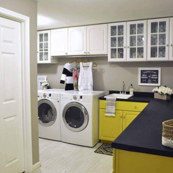 Laundry Room Makeover Decorate On A Budget