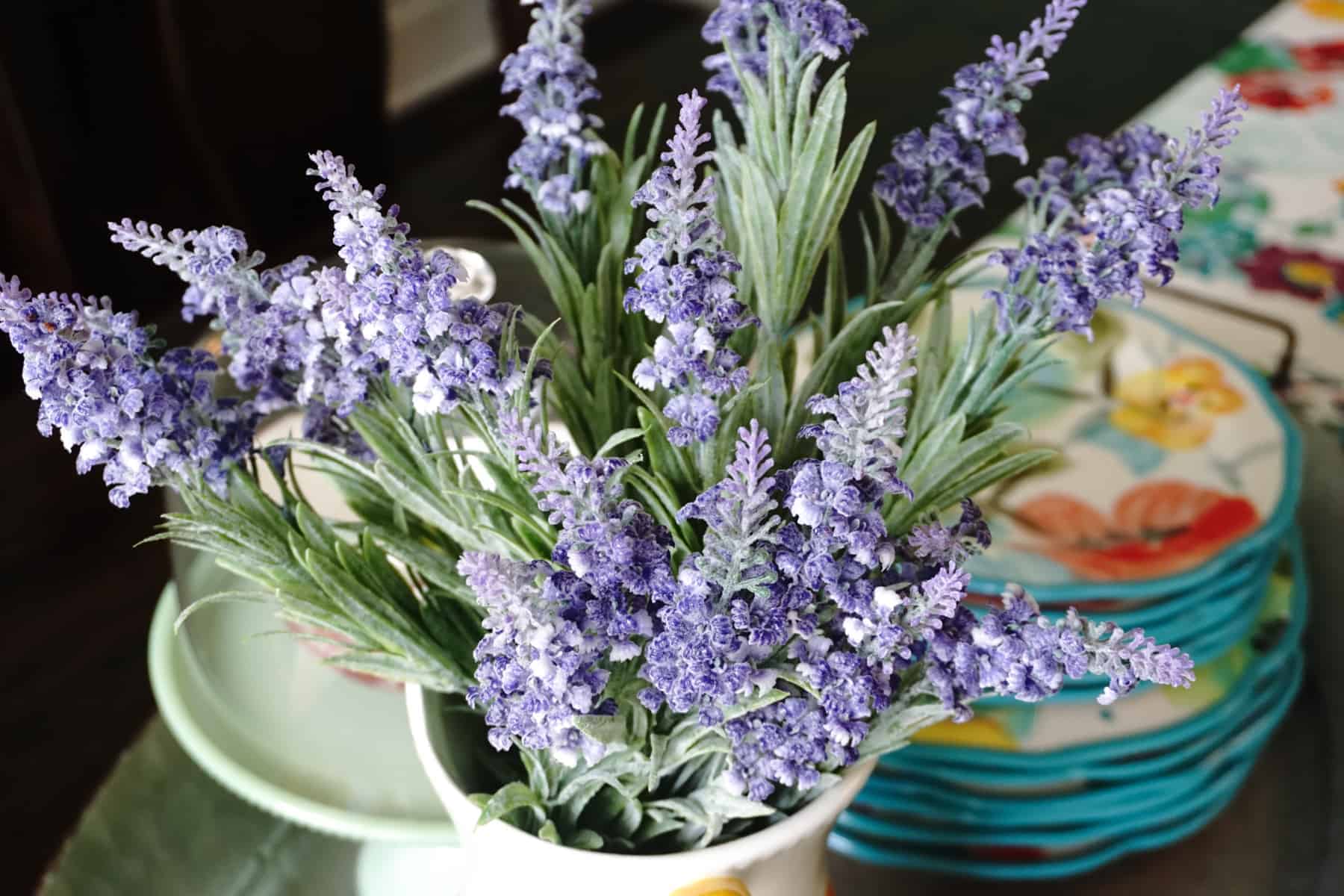 Decorating With Lavender Flowers - One Happy Housewife