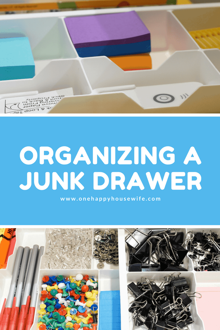Organizing a Junk Drawer