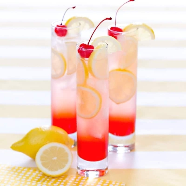 Ahhh... How refreshing! This cherry lemonade is so refreshing on a hot summer day.