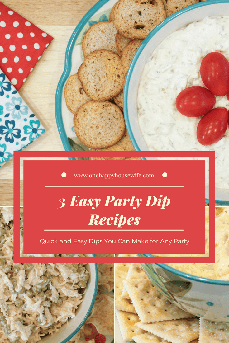 3 Quick & Easy Party Dip Recipes You Can Make for Any Party