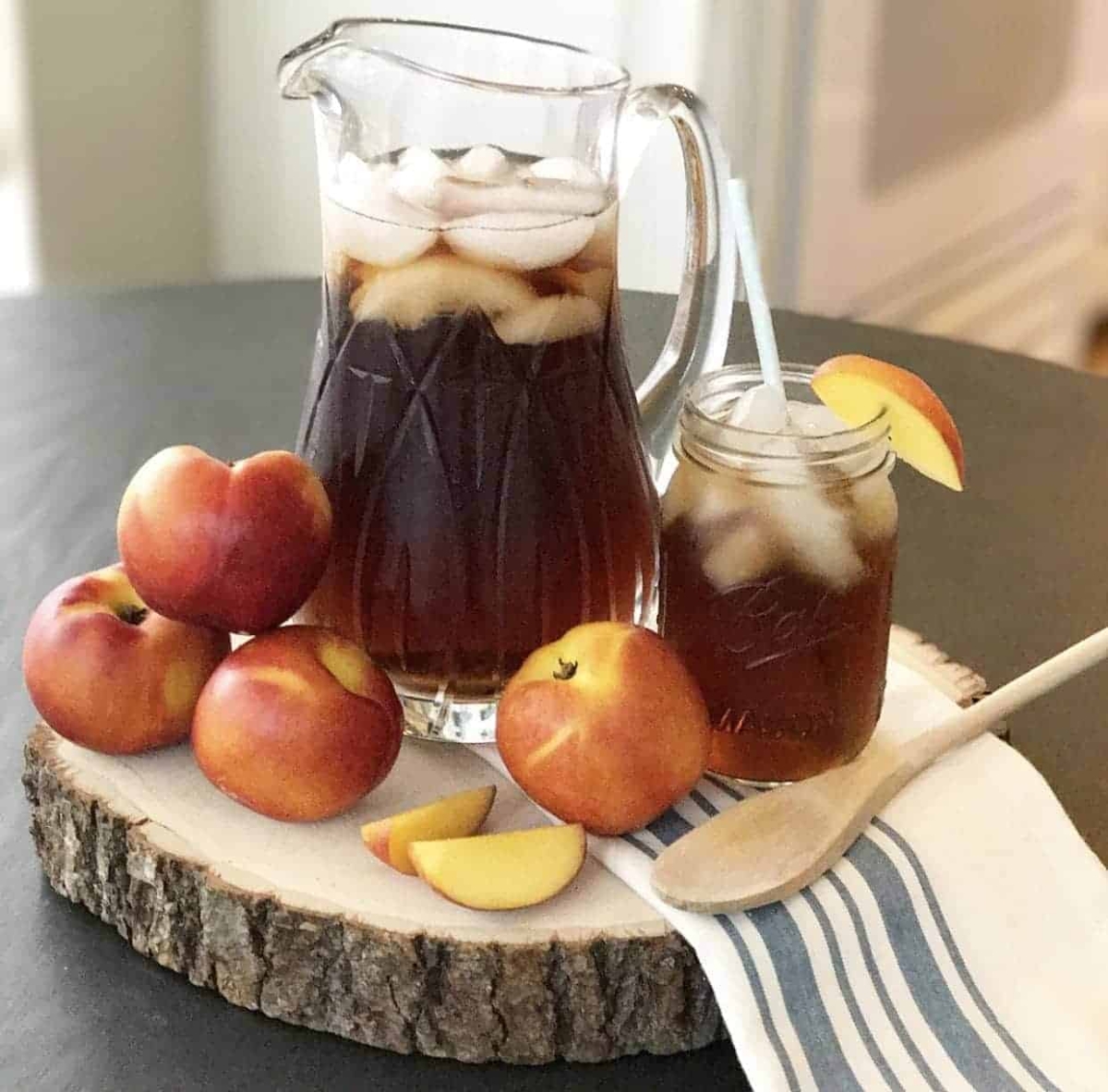 Relax the day away with this refreshing summer tea.