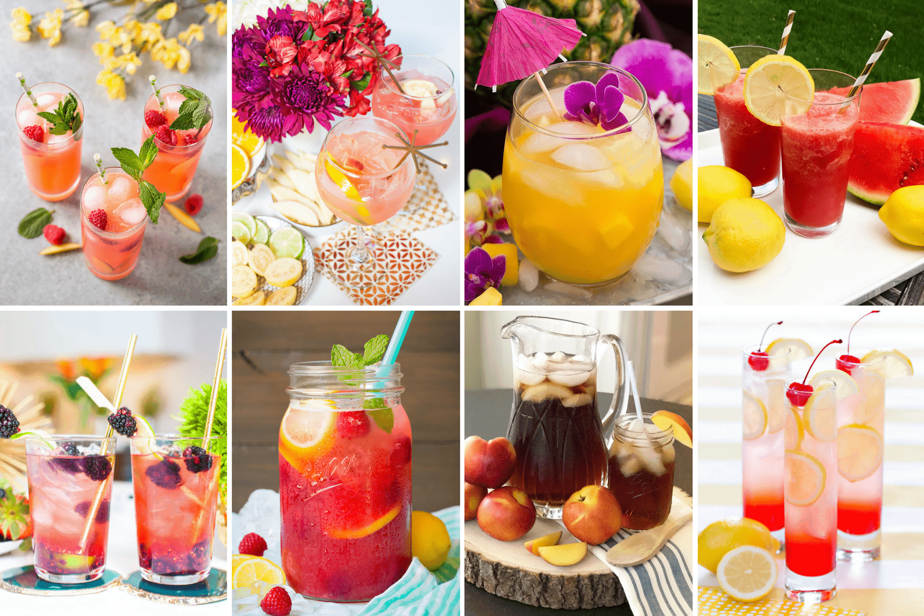 11 Fun and Refreshing Summer Drinks One Happy Housewife