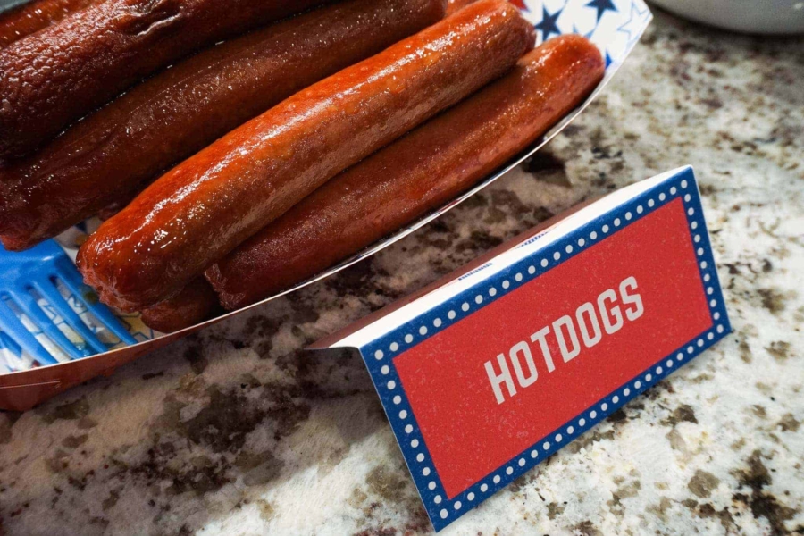 Free 4th of July printable labels.