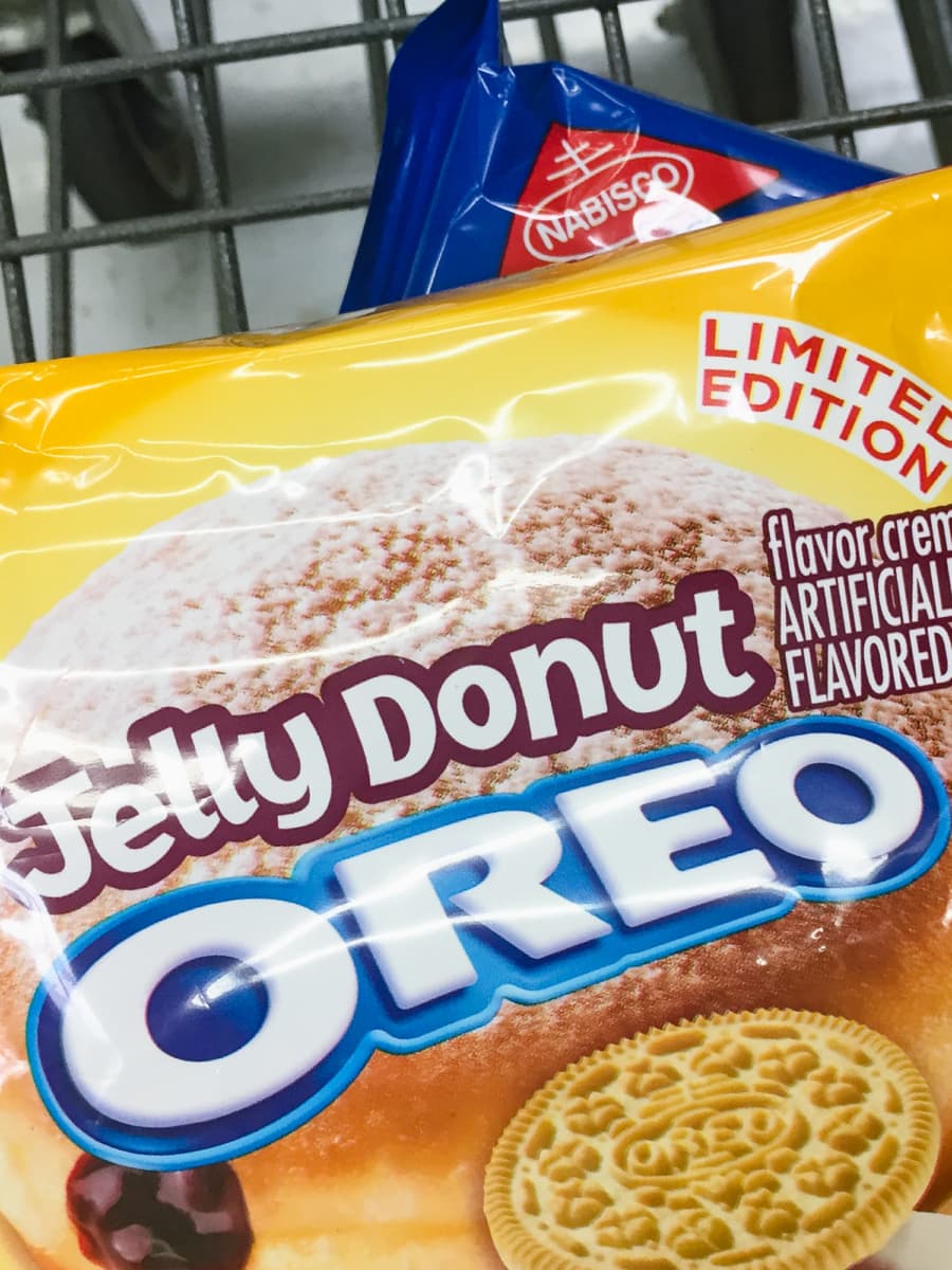 jelly donut flavored oreos