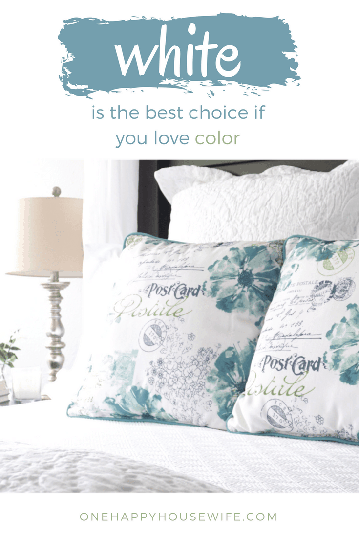 Why White Is The Best Choice When You Love Color