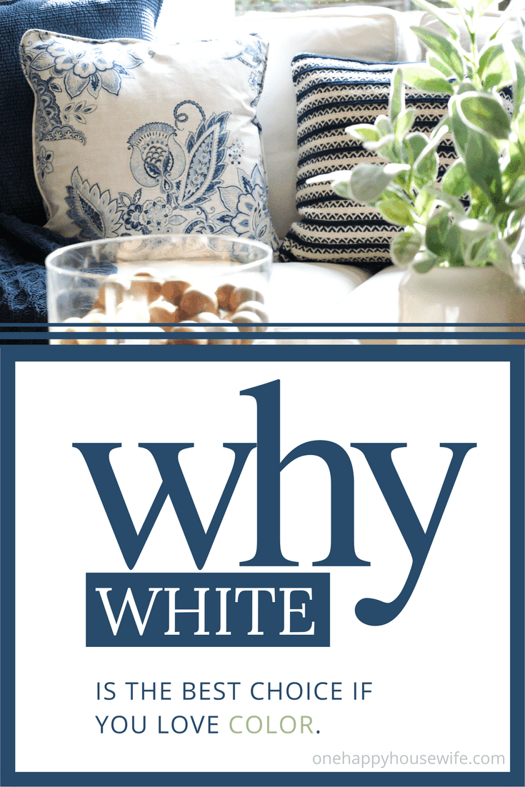 Why White Is The Best Choice When You Love Color