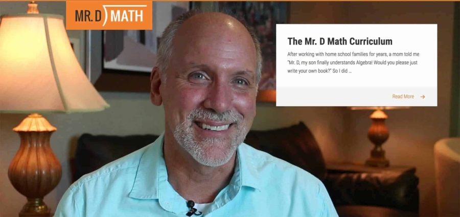 Mr. D Math Curriculum for Homeschool