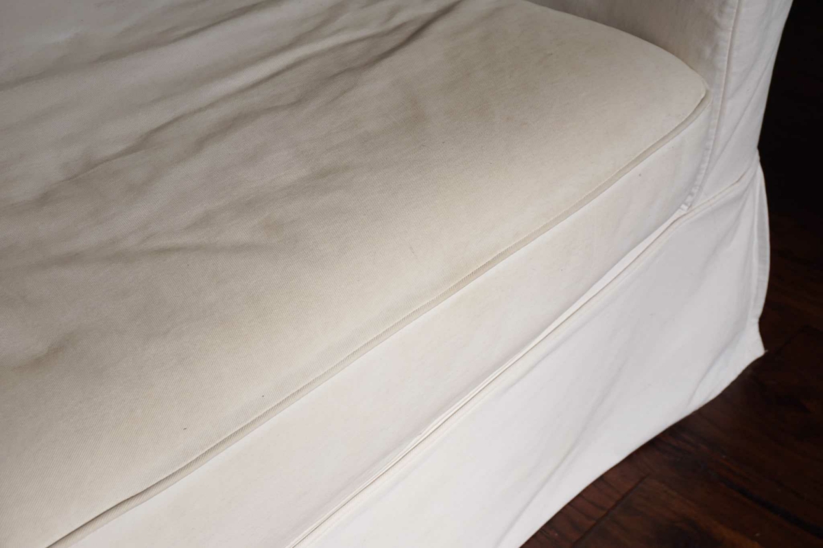 How to Wash Denim Slipcovers