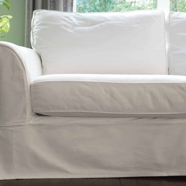 How to Clean Your Pottery Barn Slipcovered Sofa One Happy Housewife