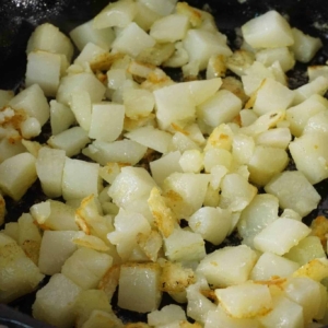 Making beef and potato empanadas using Simply Potatoes