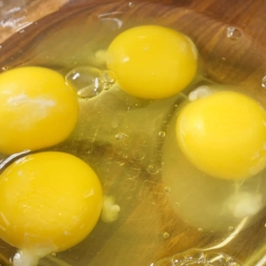 cornbread with eggs