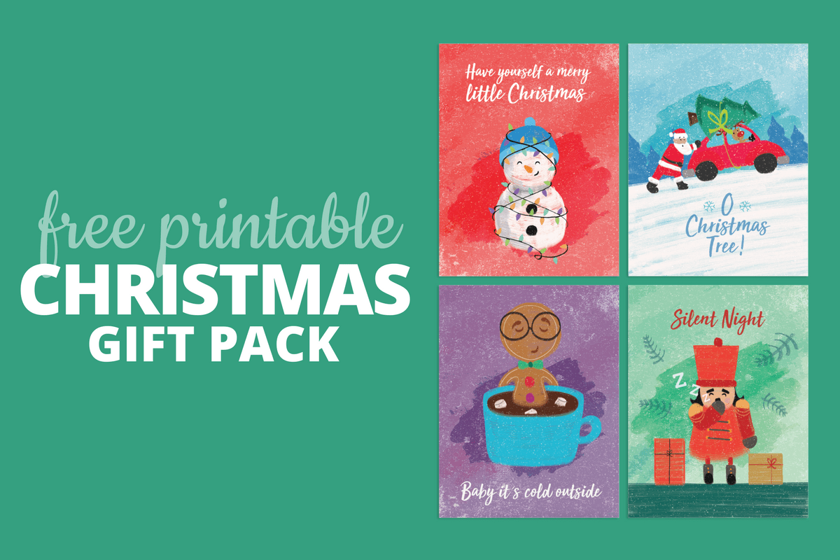 Free Christmas Printables One Happy Housewife