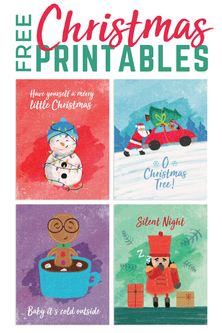 free christmas printable pack