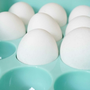 perfectly cooked Instant Pot hard boiled eggs