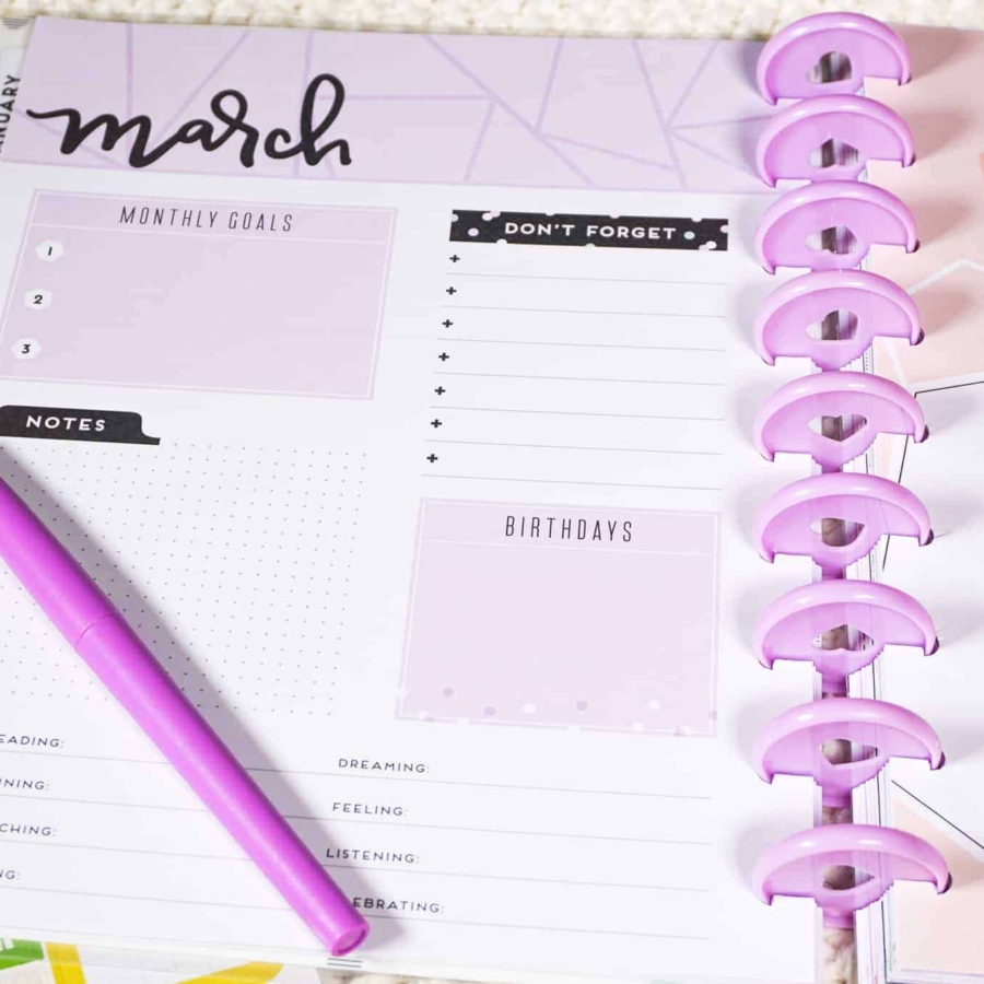 Why I Am a Happy Planner Girl - One Happy Housewife