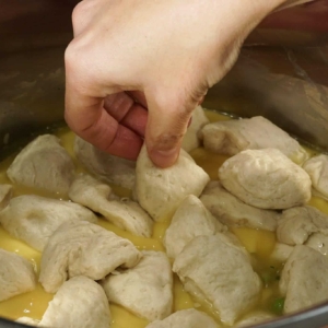 easy instant pot chicken and dumplings