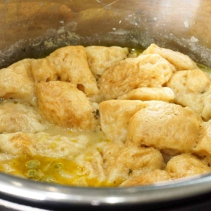 instant pot chicken and dumplings from scratch