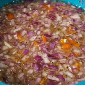 preparing habanero salsa, a yucatan favorite