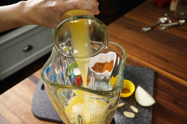 the citrus flavor of orange juice is an integral ingredient for these pressure cooker carnitas