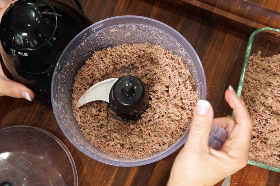 Salpicón Instant Pot Minced Meat One Happy Housewife