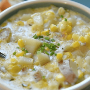 instant pot potato corn chowder