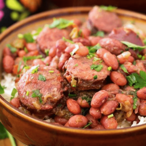 instant pot red beans and rice with sausage