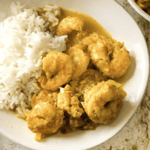 shrimp coconut milk