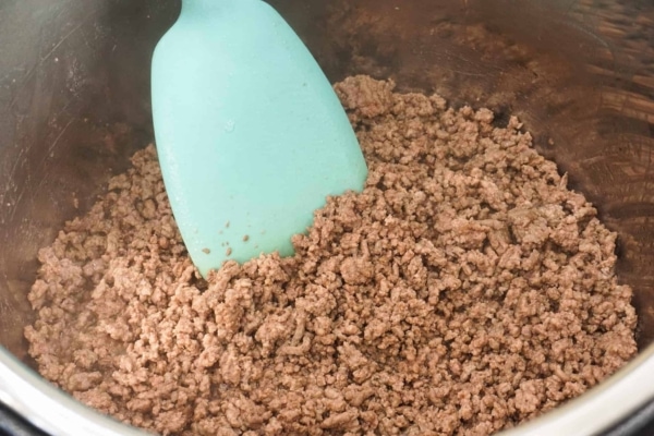 browning ground beef instant pot