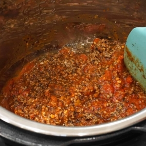 instant pot lasagna meat sauce