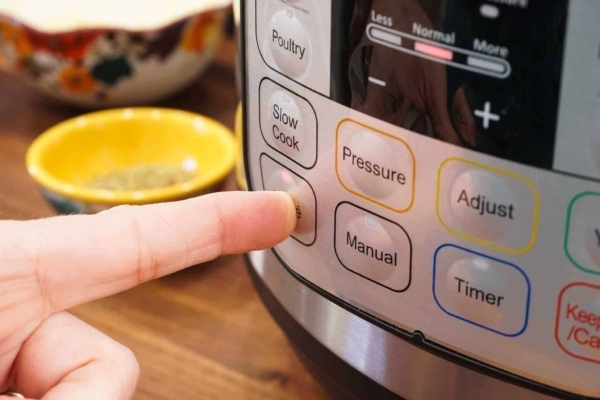instant pot saute mode