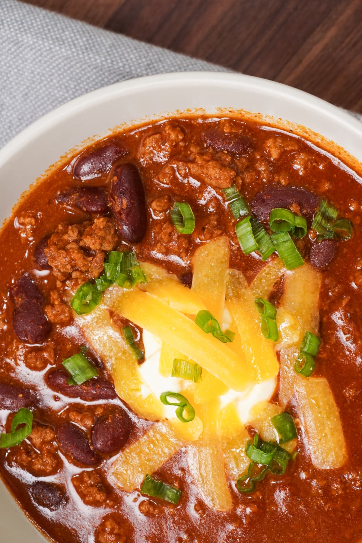 Quick & Easy Texas Chili Beans One Happy Housewife