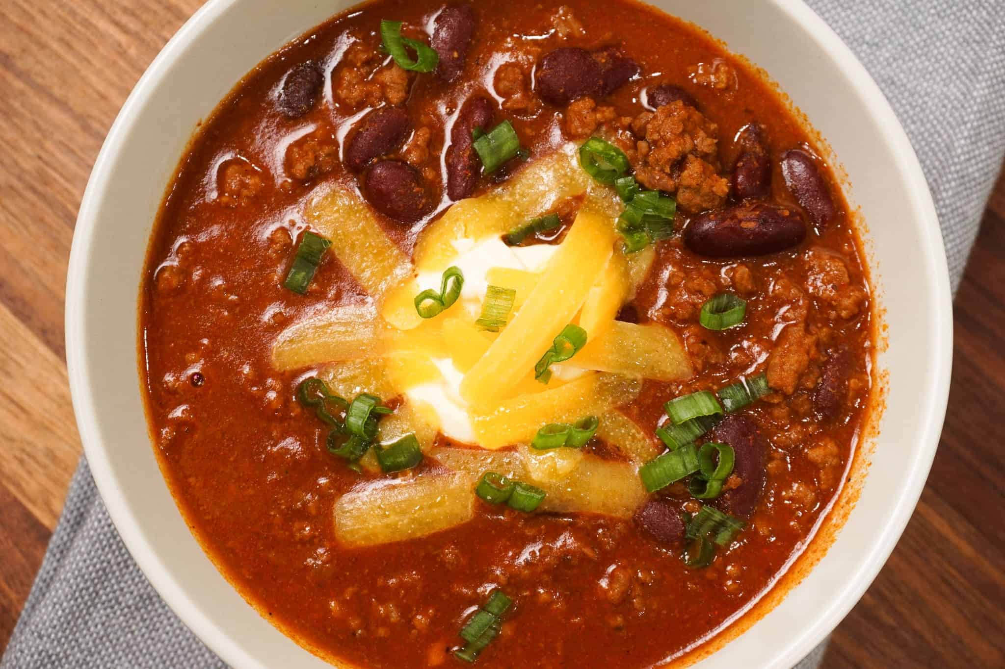 Quick &amp; Easy Texas Chili Beans - One Happy Housewife