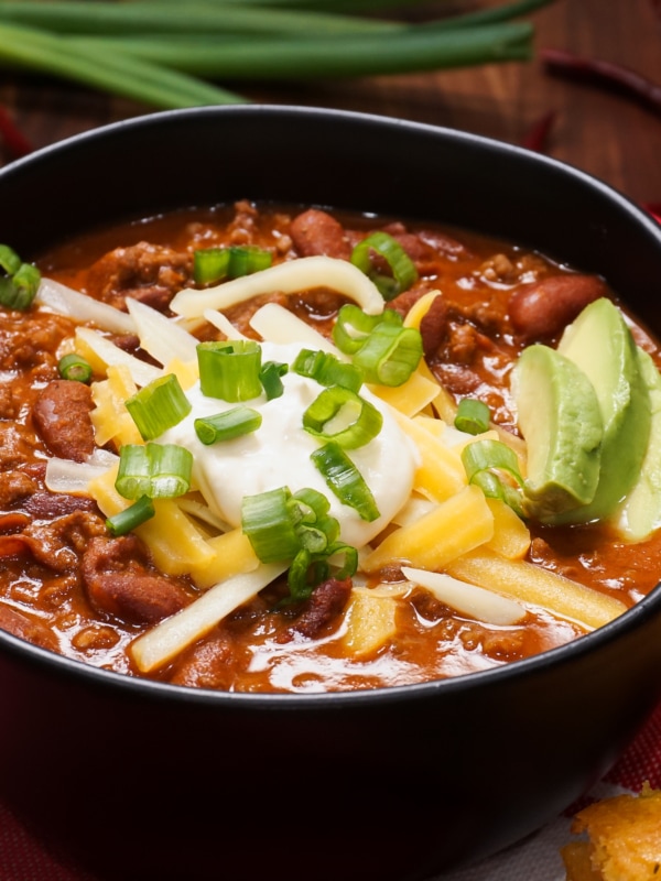 The Best Instant Pot Chili With Dry Beans - One Happy Housewife
