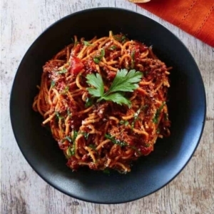 easy homemade instant pot spaghetti with meat sauce