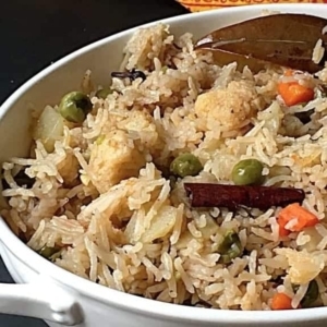 vegetable pulav in the instant pot